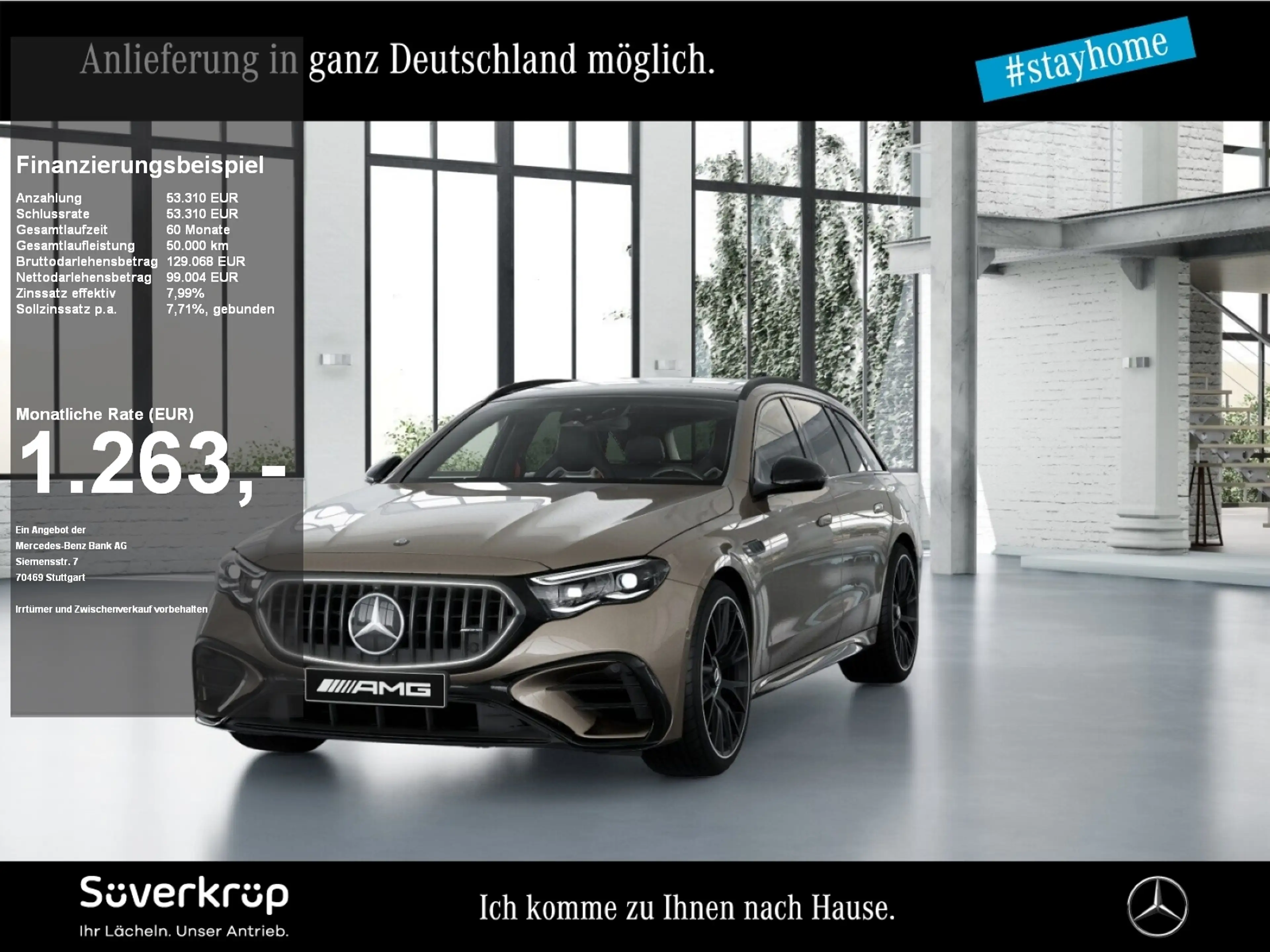 Mercedes-Benz E 53 AMG AMG E 53 Hybrid 4MATIC+ T-Modell AMG BURM NIGHT