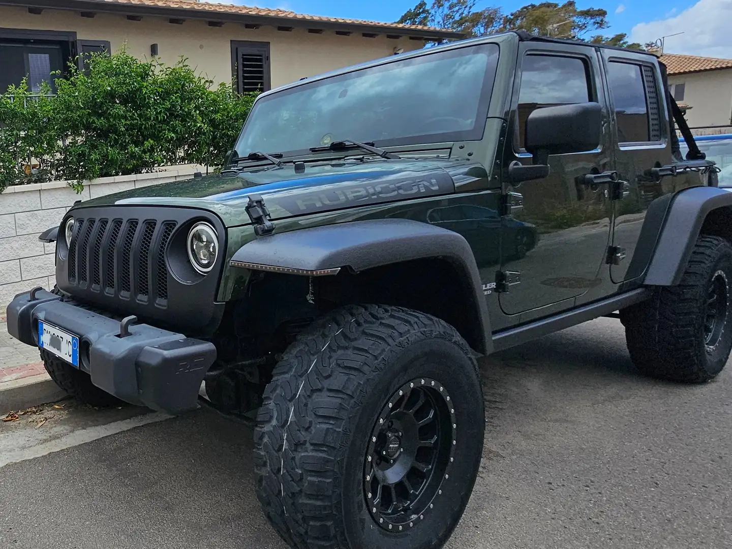 Jeep Wrangler Wrangler 2007 Unlimited Unlimited 2.8 crd Rubicon Verde - 2