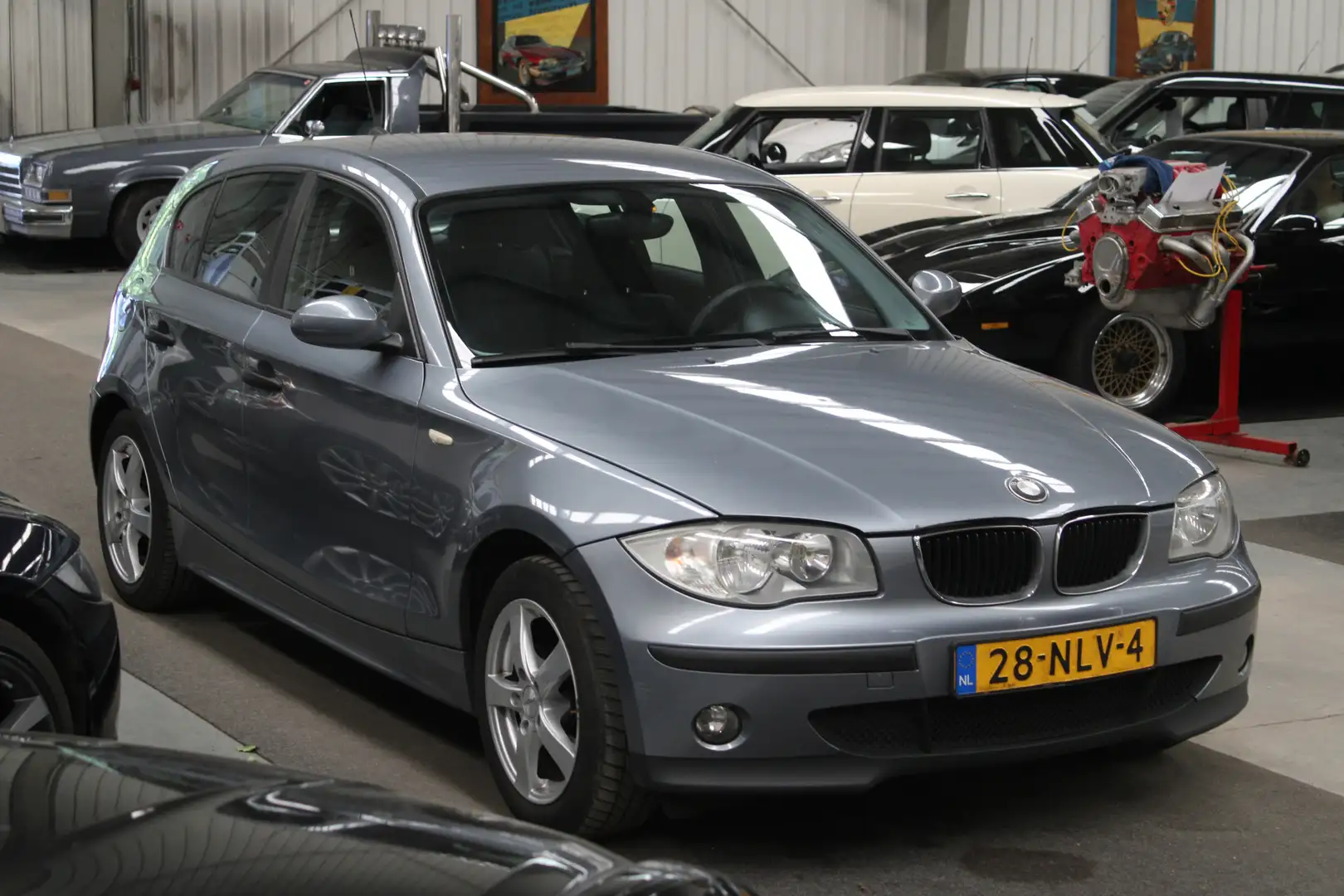 BMW 116 1-serie 116i Airco, Stuurbekrachtiging Gris - 2