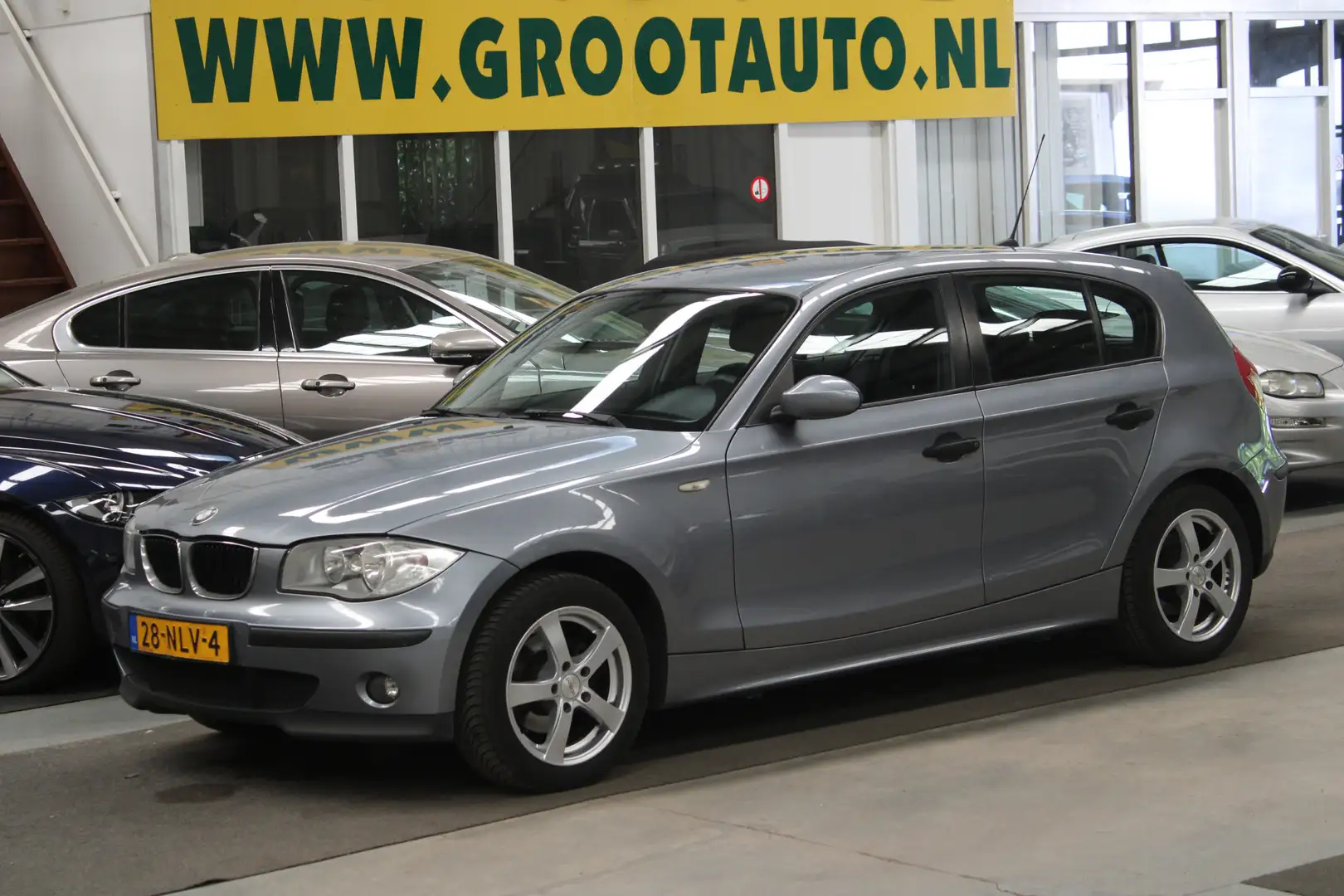 BMW 116 1-serie 116i Airco, Stuurbekrachtiging Gris - 1