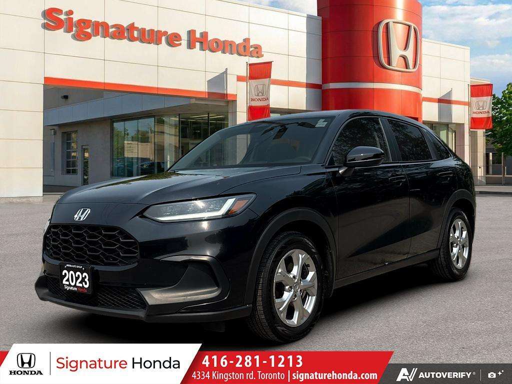 Black 2023 Honda HR-V SUV / Crossover All-Wheel Drive Continuously Variable Transmission
