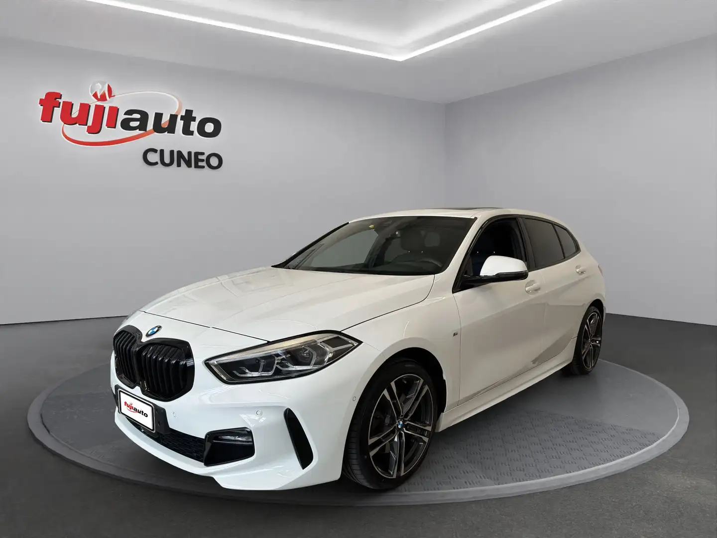 BMW 118 118d Msport auto Bianco - 1