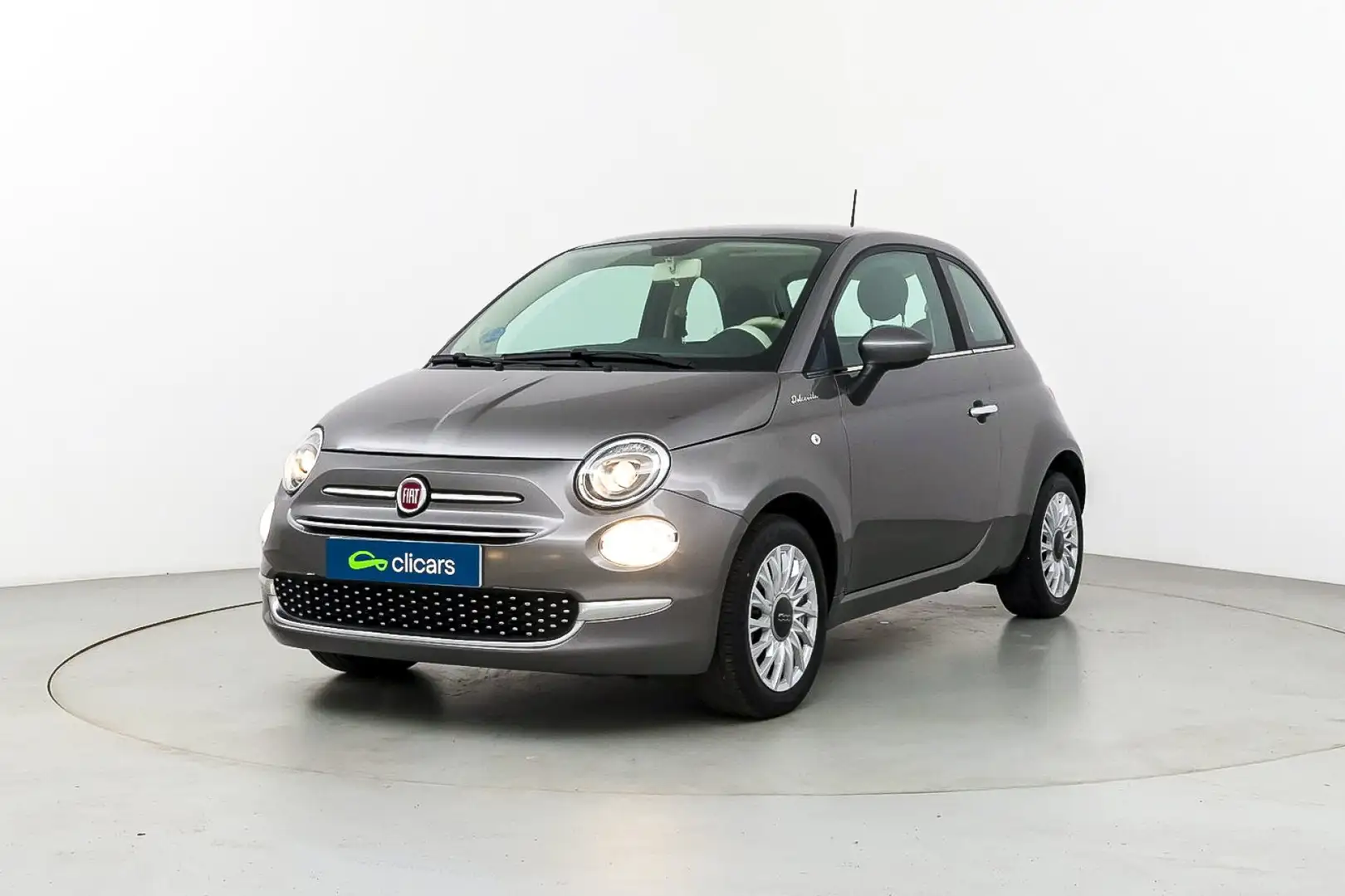 Fiat 500 1.0 Hybrid Dolcevita 52kW Gris - 1