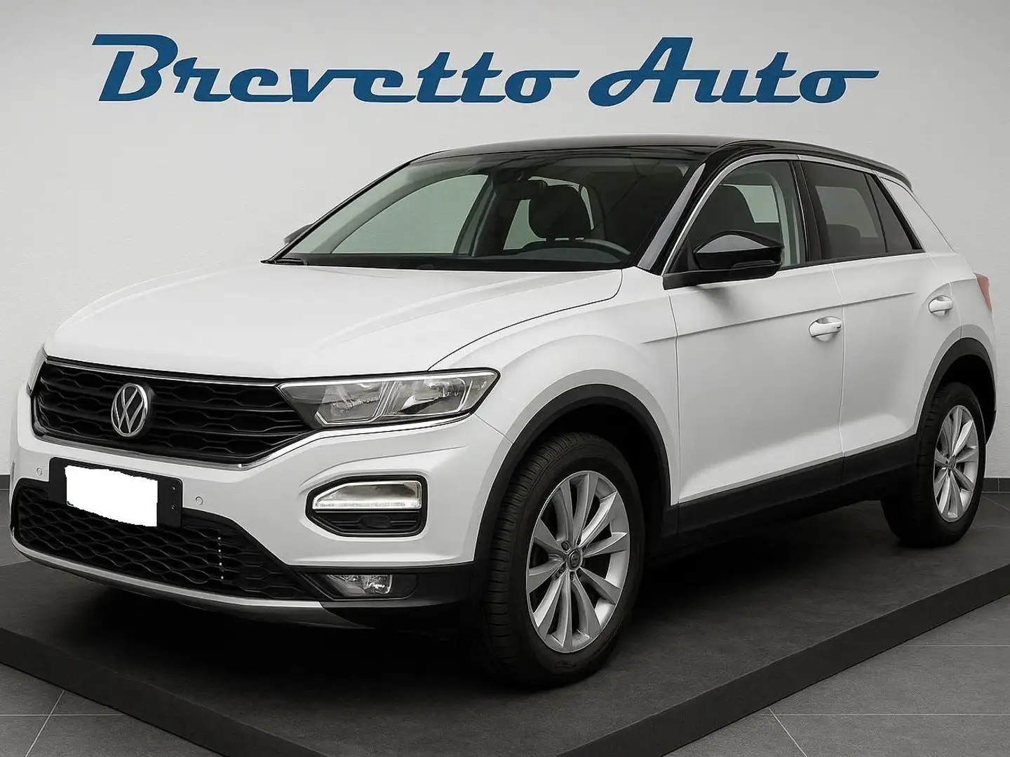 Volkswagen T-Roc T-Roc 1.0 tsi Style 115cv con Pack Teck/Bicolore Weiß - 1
