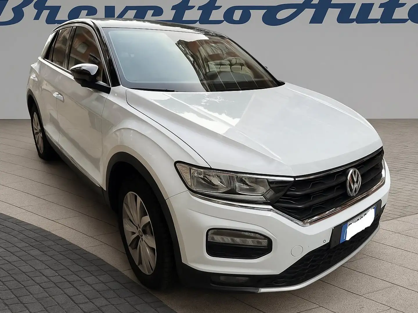 Volkswagen T-Roc T-Roc 1.0 tsi Style 115cv con Pack Teck/Bicolore Weiß - 2