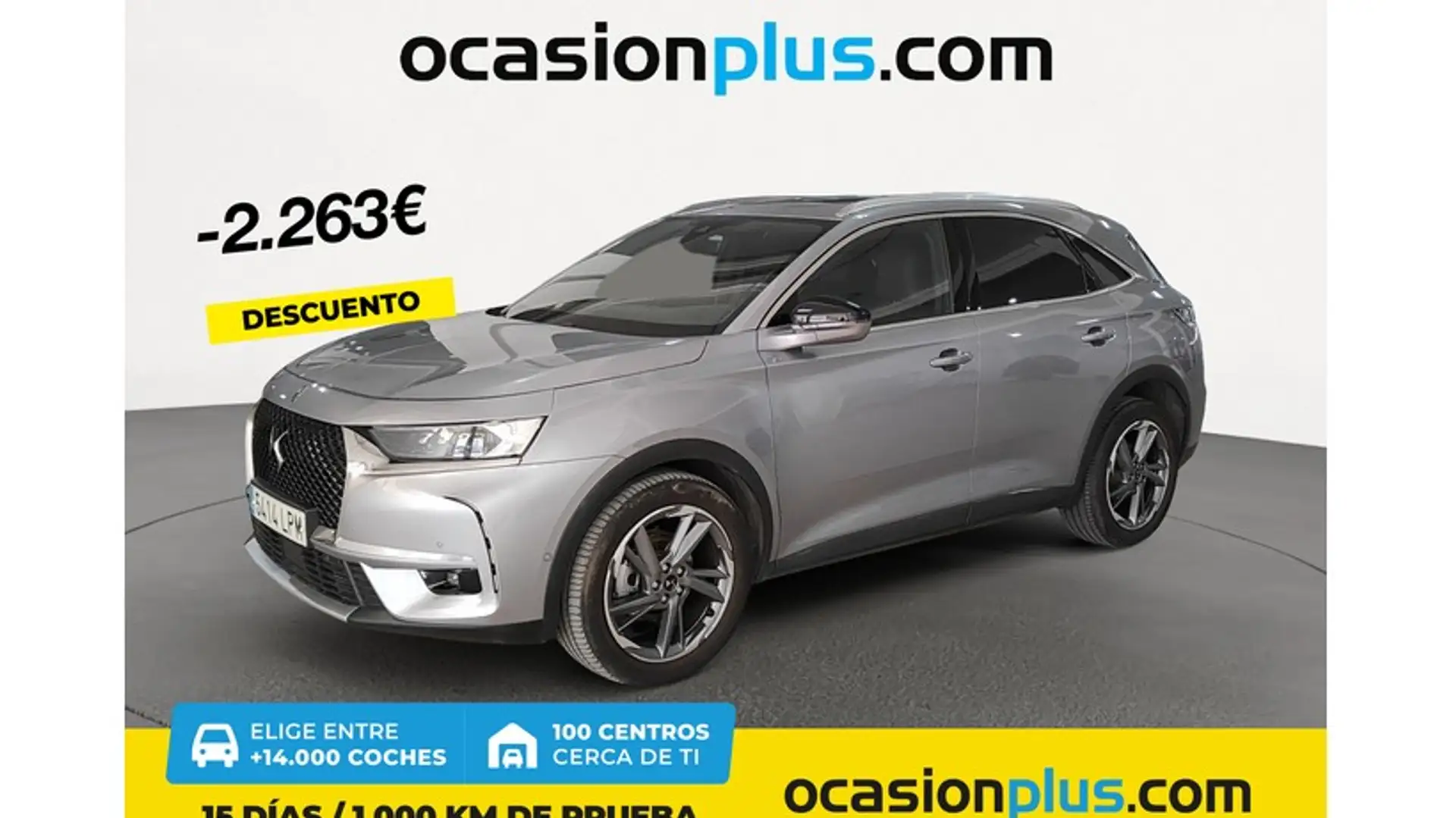 DS Automobiles DS 7 Crossback 1.6 PT. Grand Chic Aut. 180 Gris - 1