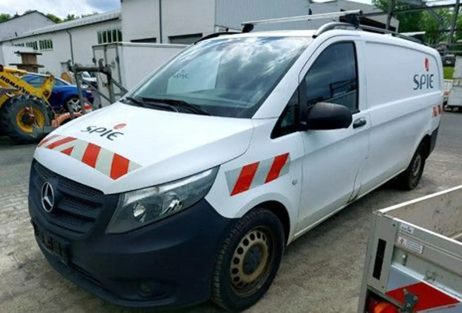 Mercedes-Benz Vito Kasten 116 CDI Extralang Automatik Tempomat Weiß - 1