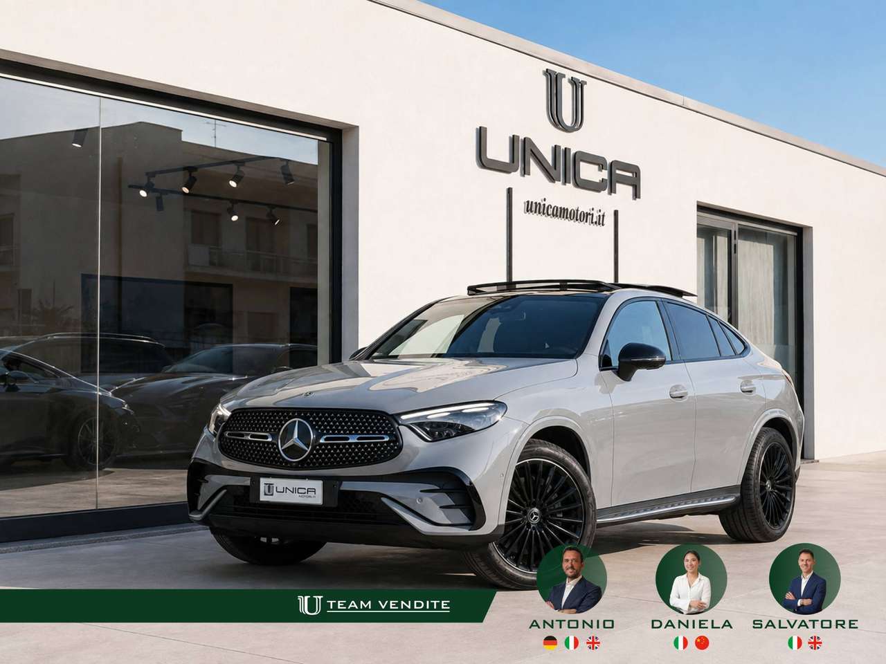 Mercedes-Benz GLC 300 d COUPE\' 269CV AMG Line Premium Plus 4matic ITALIANA TETTO KM0