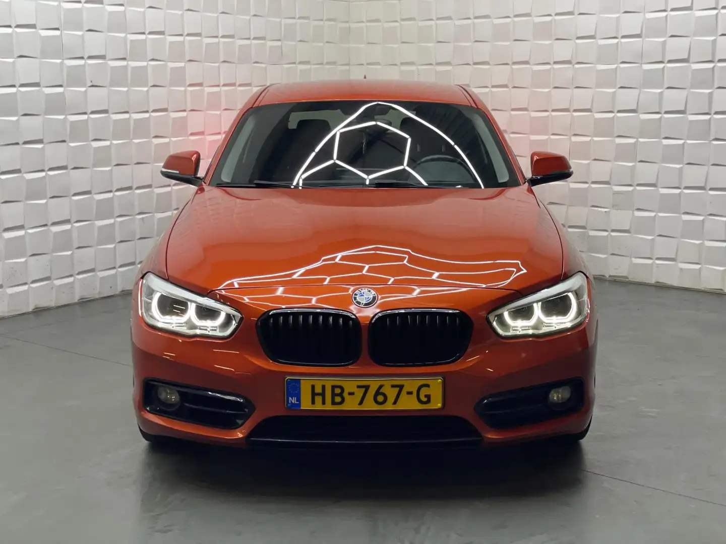 BMW 118 1-serie 118i EDE Corporate Lease Sport NAVI CRUISE Orange - 2