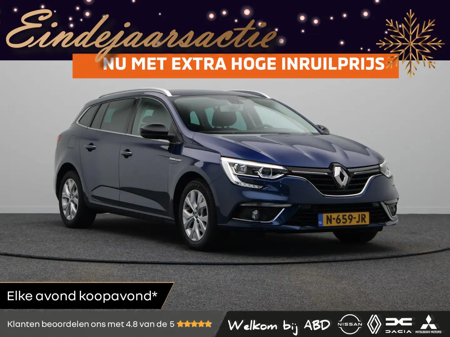 Renault Megane Estate TCe 140pk Limited | Stoelverwarming | 1700k Bleu - 1