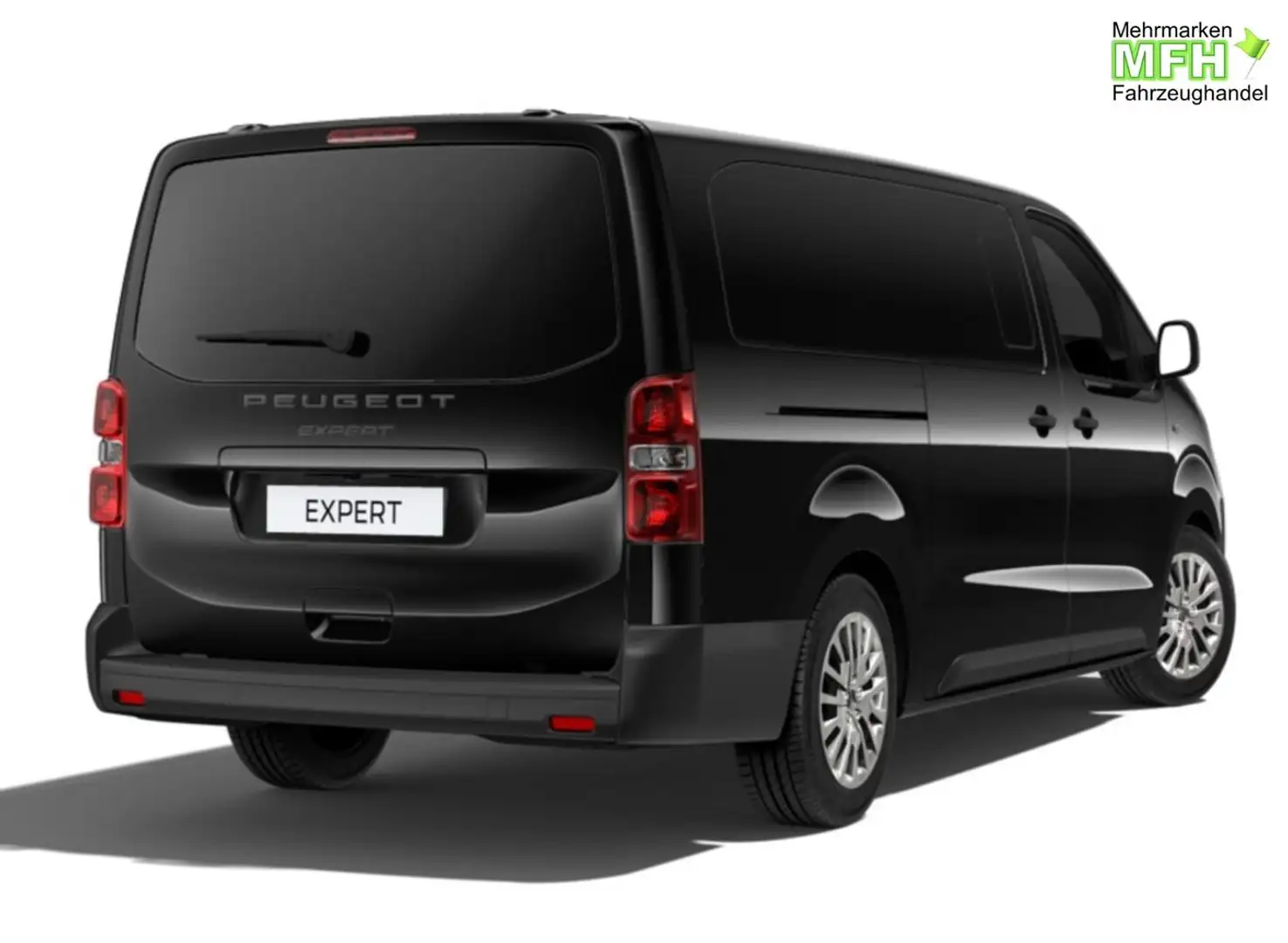 Peugeot Expert Kombi L3 180 EAT8 9S LED Nav PrivG 2xKlim 132 k... Negru - 2