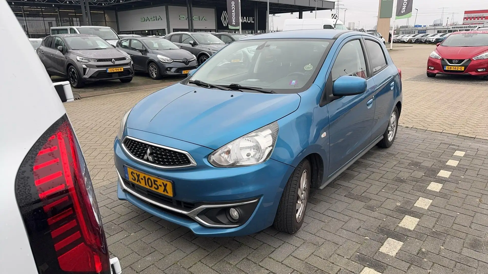 Mitsubishi Space Star 1.0 Intense | AIRCO | Lichtmetalen Velgen | Privac Bleu - 2