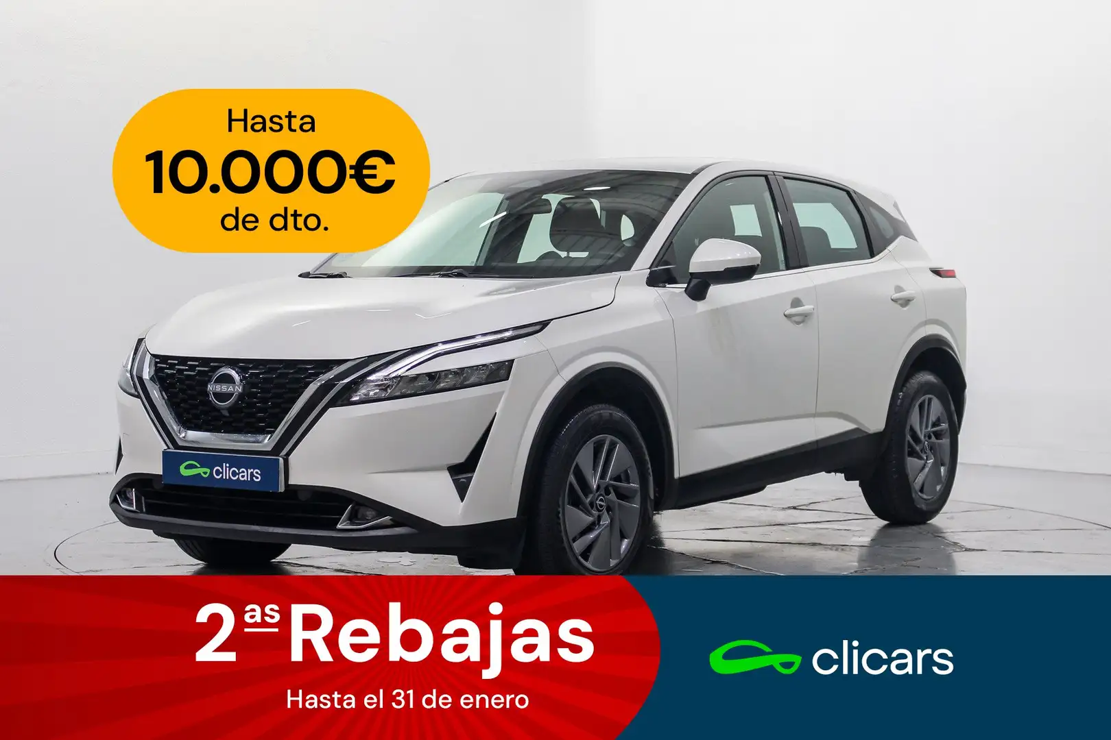 Nissan Qashqai 1.3 DIG-T mHEV 12V Acenta 4x2 103kW Blanc - 1