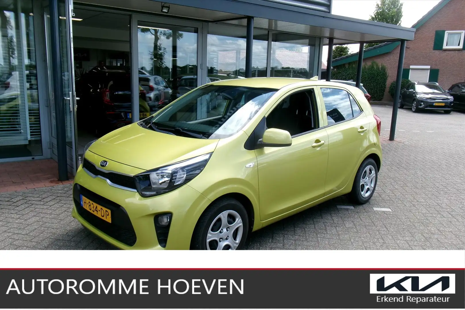 Kia Picanto 1.0 MPi 67pk 4-zits ComfortPlusLine Groen - 1