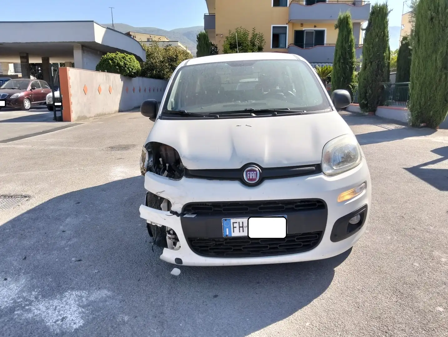 Fiat Panda Panda 1.3 mjt 16v Lounge N1 SINISTRATA Bianco - 2