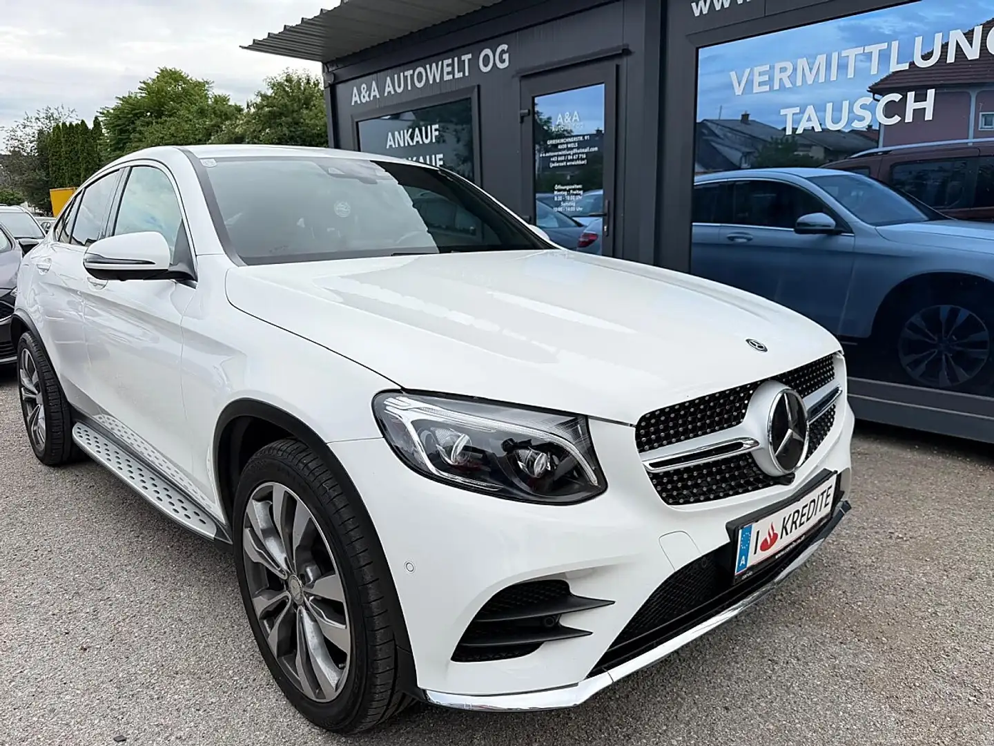 Mercedes-Benz GLC 250 d Coupe 4MATIC *ACC*Memory*Spurhalteass.*360 Ka... Weiß - 1