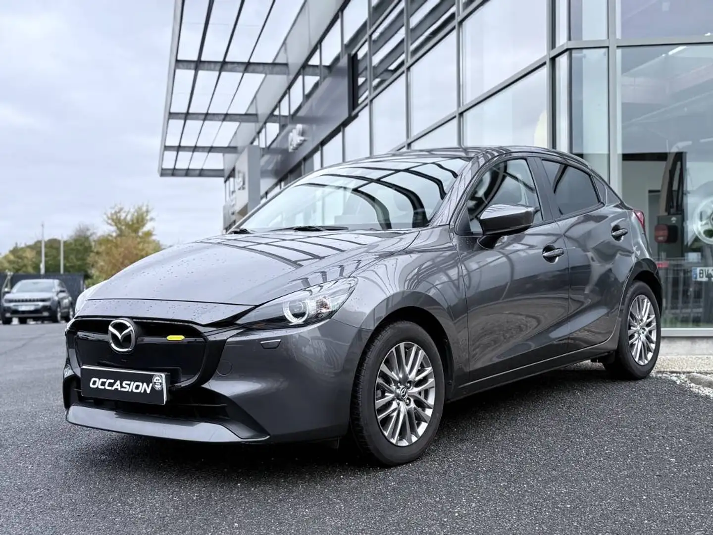 Mazda 2 MAZDA2 1.5L E-SA G M HYBRID 90CH EXCLUSIVE-LINE Gris - 1