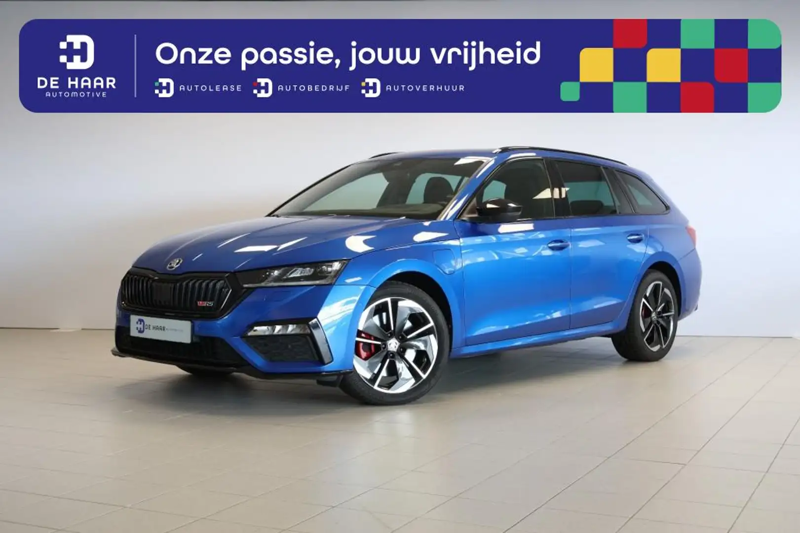 Skoda Octavia 1.4 TSI RS iV 245PK PHEV - Adaptief onderstel - Ca Blu/Azzurro - 1