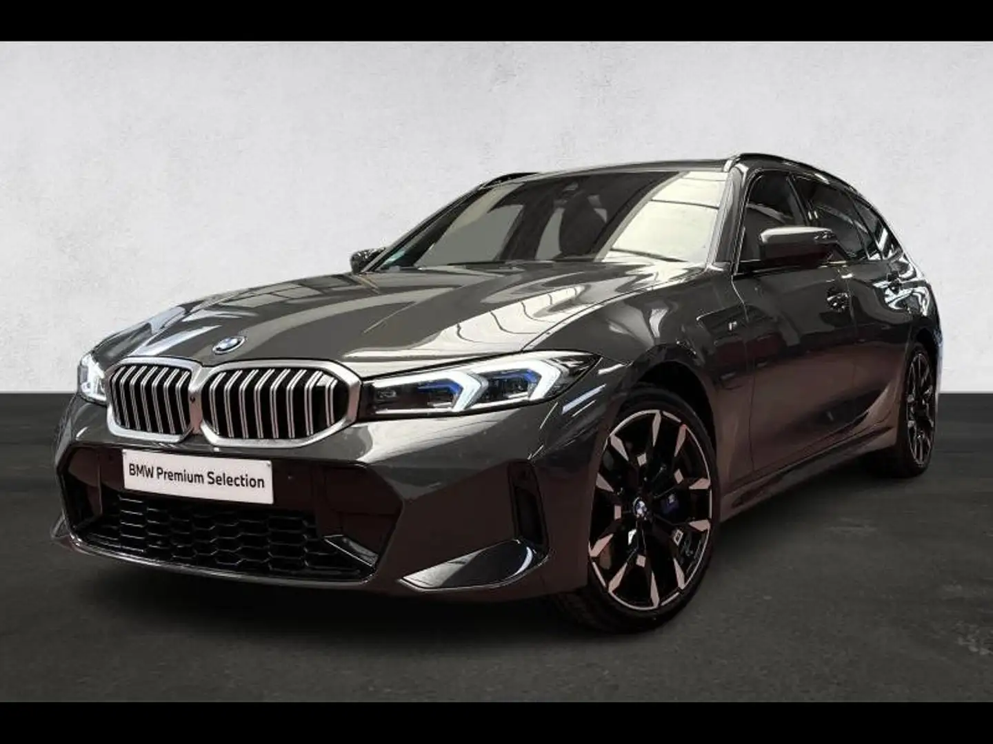 BMW 330 M-Sport-Towbar-Pano-360° Gris - 1