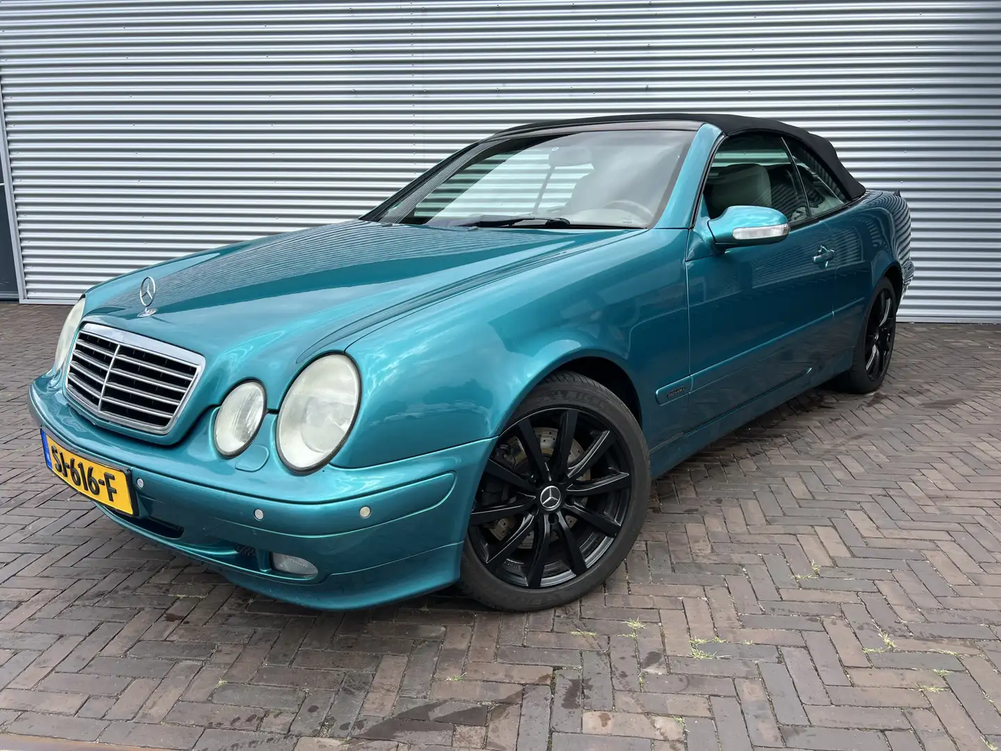 Mercedes-Benz CLK 430 Cabrio Elegance TOP STAAT! Zelená - 2
