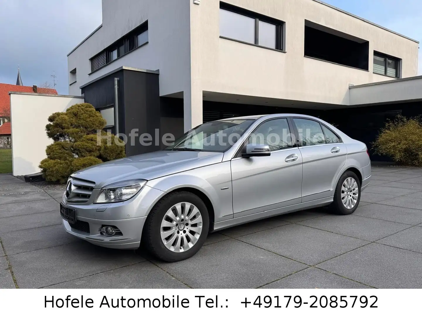 Mercedes-Benz C 200 Kompressor*TEMPO/NAVI/XENON/KLIMA* Silber - 1