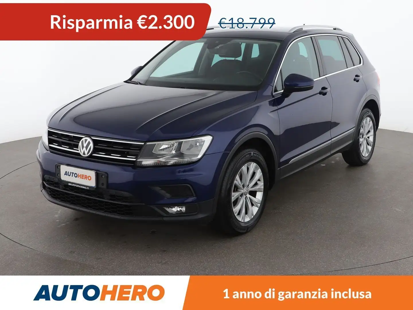 Volkswagen Tiguan 2.0 TDI Business DSG 4MOTION Blau - 1