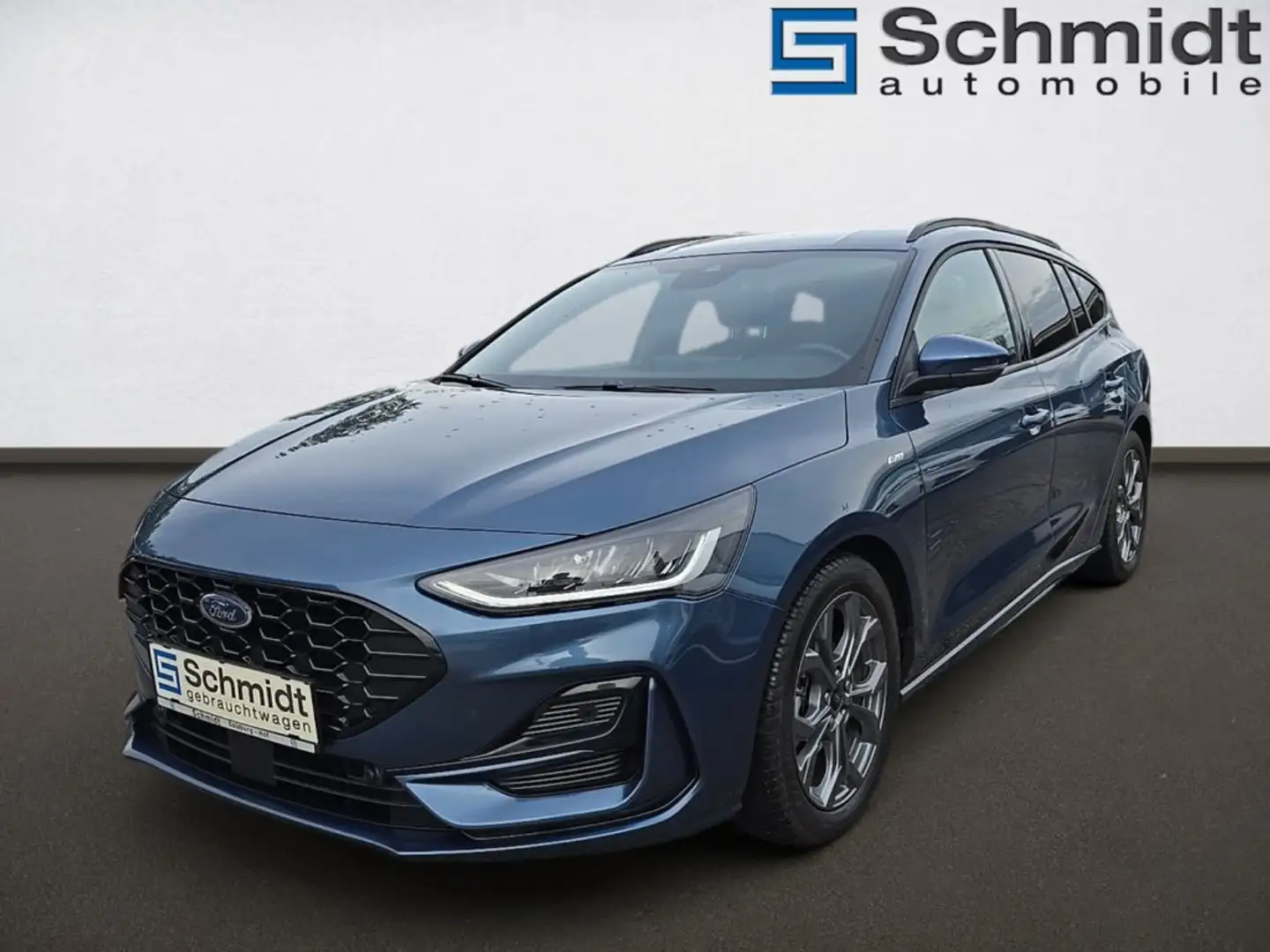 Ford Focus Turnier 1,5 EcoBlue ST-Line Aut. Blau - 1