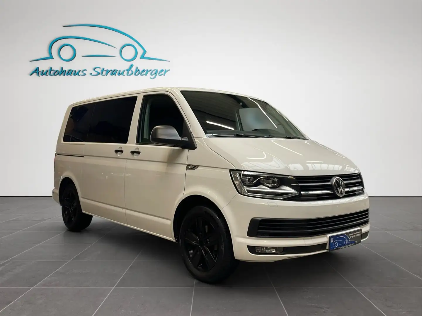 Volkswagen T6 Multivan Temp. AHK LED RFK PDC MFL Klima Weiß - 2