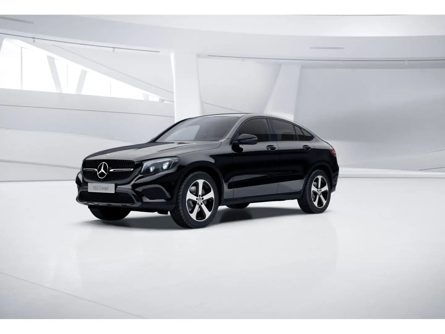 Mercedes-Benz GLC 220 d 4MATIC Coupé PTS Cam LED SHZ EASY-PACK Zwart - 1