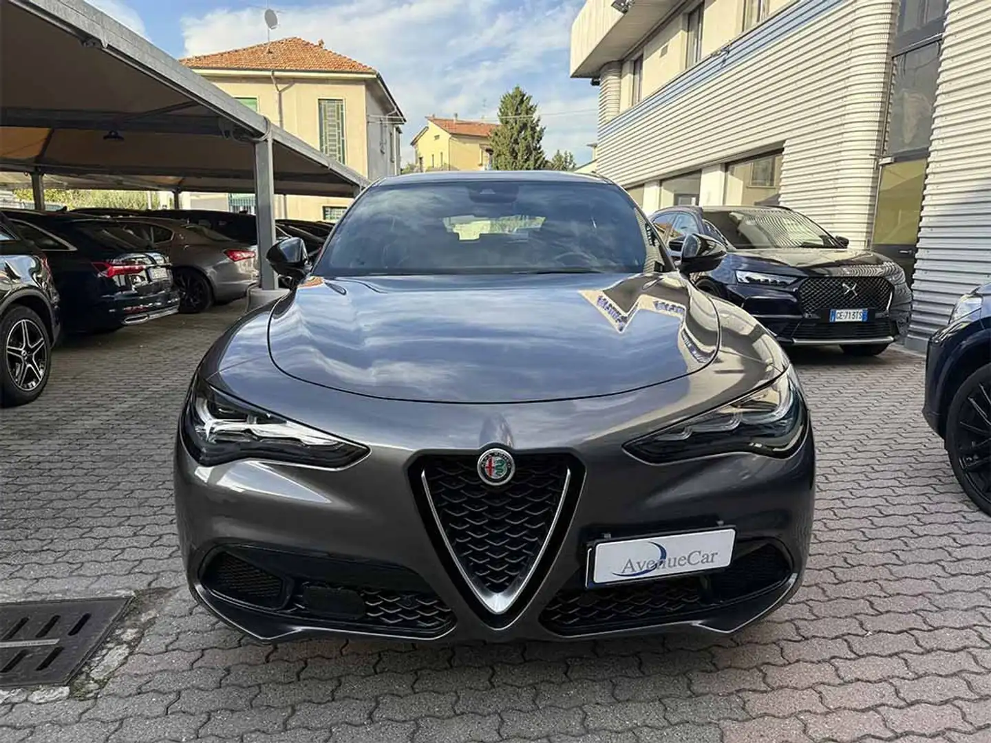 Alfa Romeo Stelvio Ti Q4 PELLE TELECAMERA IVA ESP. PREZZO REALE Grigio - 2