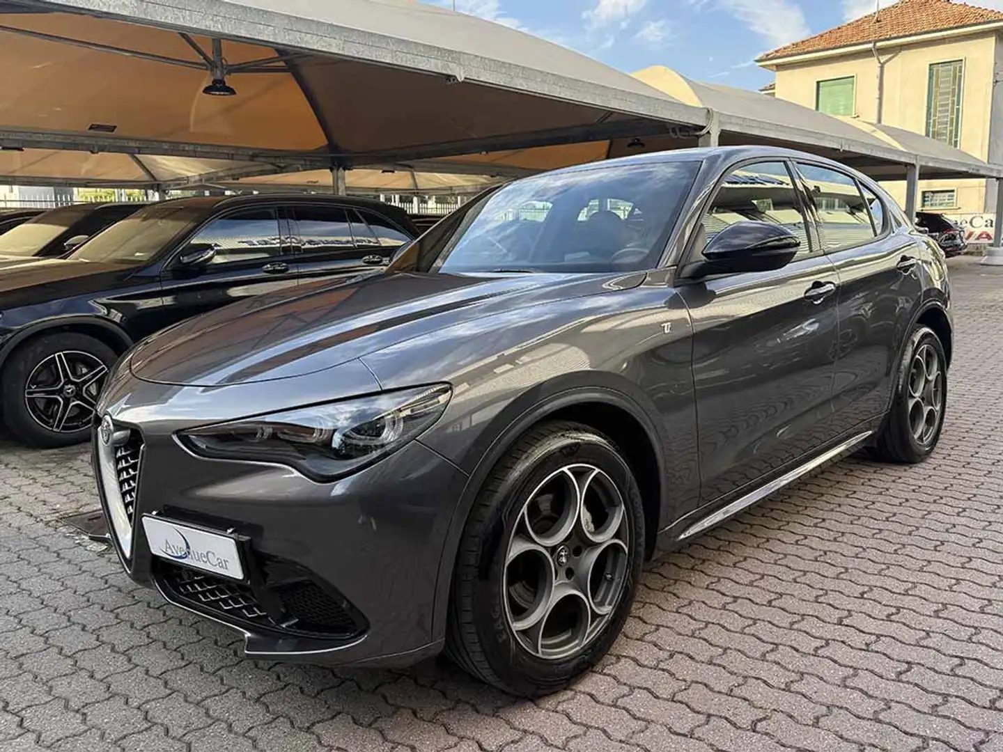 Alfa Romeo Stelvio Ti Q4 PELLE TELECAMERA IVA ESP. PREZZO REALE Grigio - 1