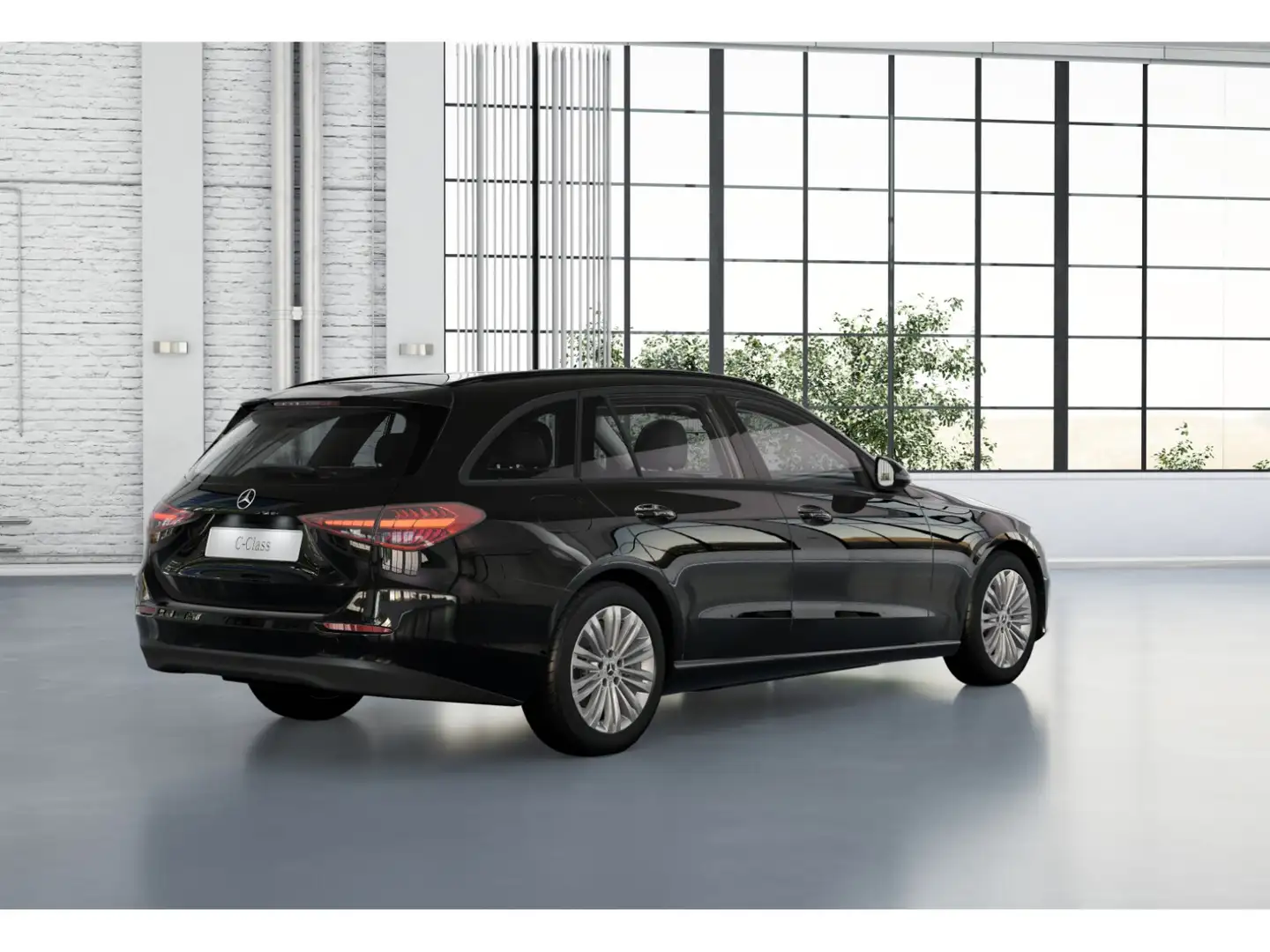 Mercedes-Benz C 220 d T-Modell +MBUX+NAVI+AUT+LED+el.Heck Schwarz - 2