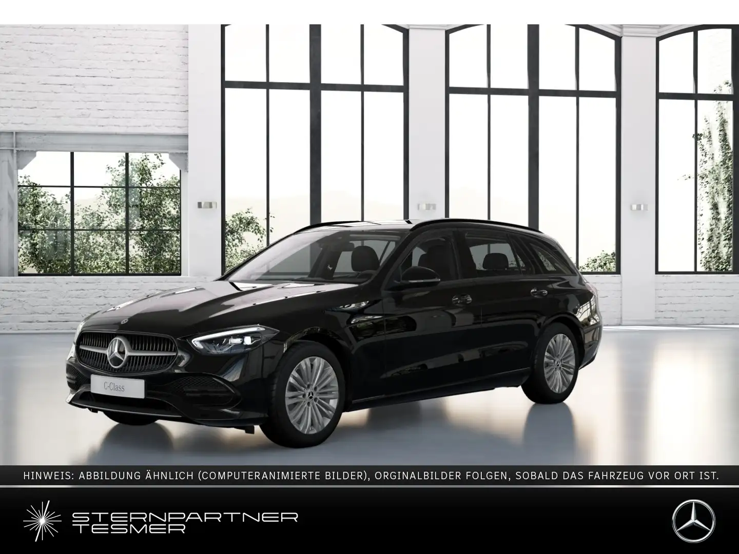 Mercedes-Benz C 220 d T-Modell +MBUX+NAVI+AUT+LED+el.Heck Schwarz - 1