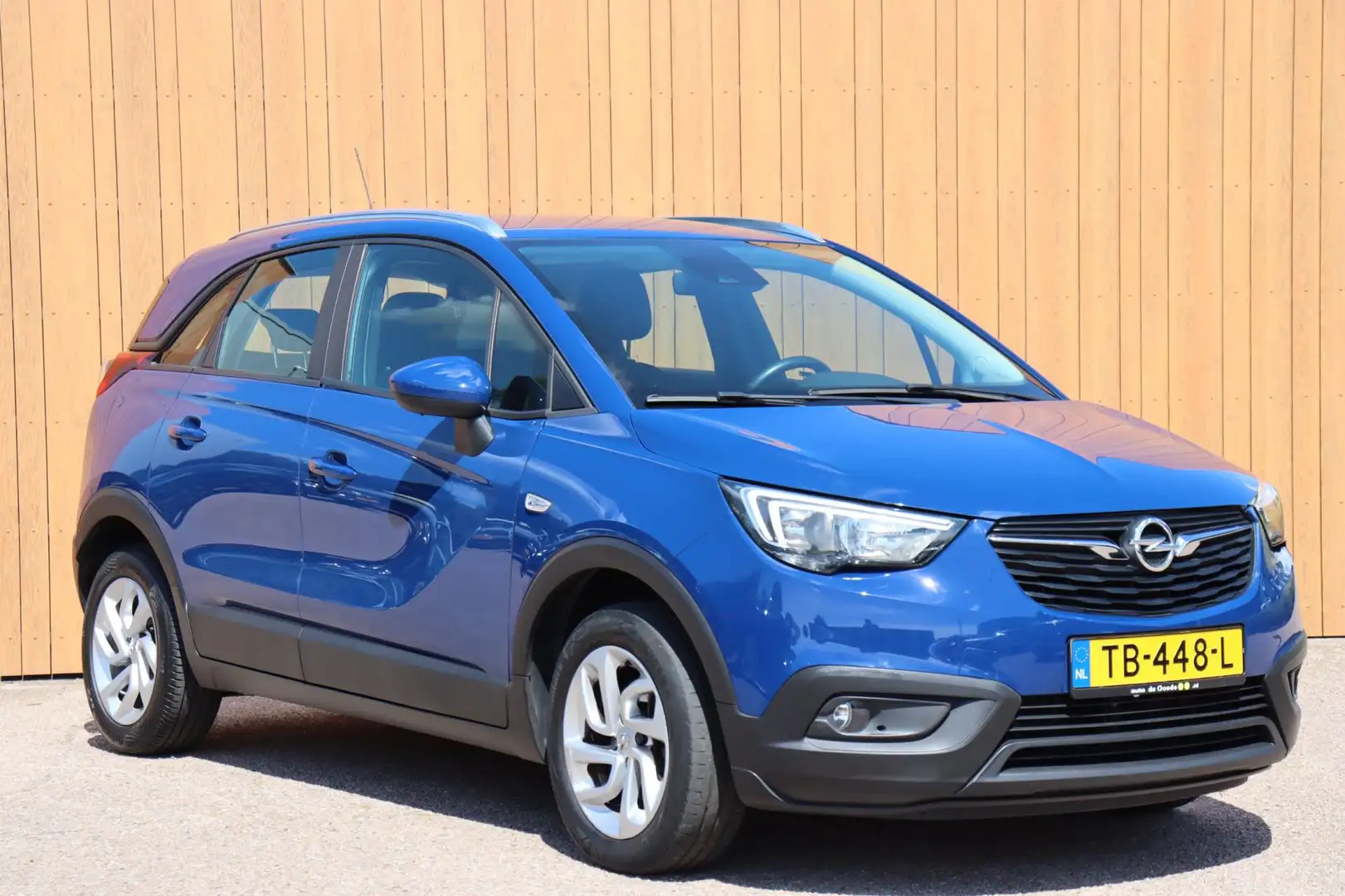 Opel Crossland X 1.2 Turbo Online Ed. org.NL afn.trekhaak navigatie Blauw - 2
