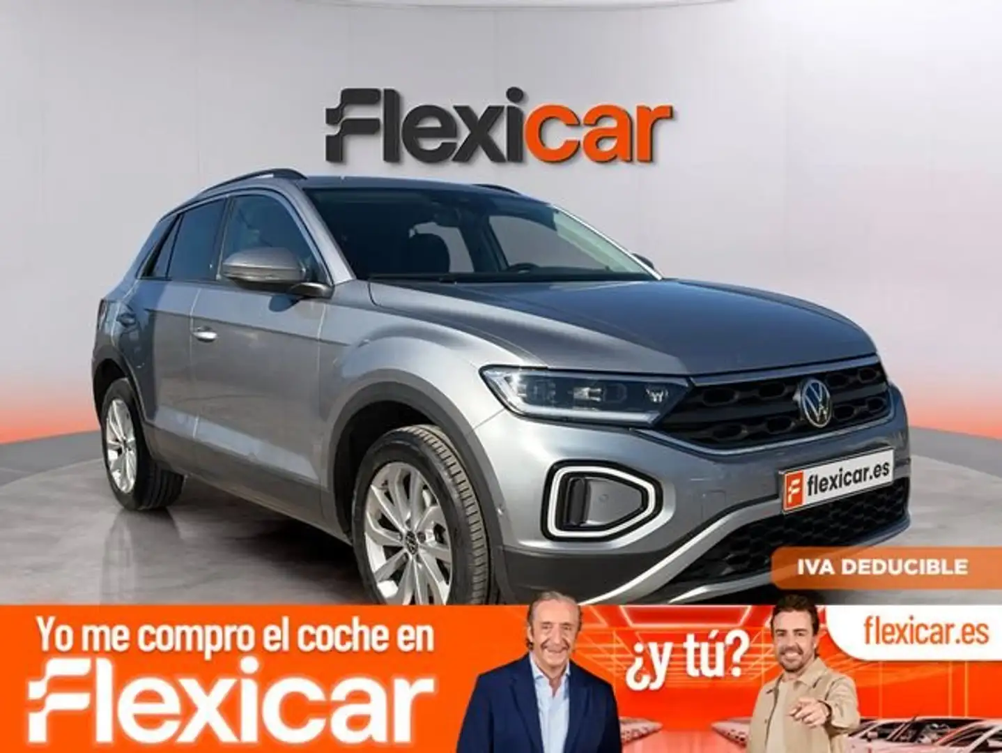 Volkswagen T-Roc 1.0 TSI Life 85kW Gris - 1