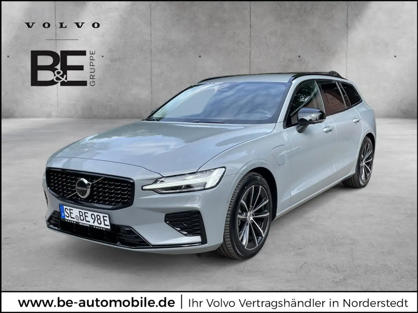 Volvo V60 T8 Plus Dark Recharge AWD 360° | ACC | BUS.-PAKET Grau - 1