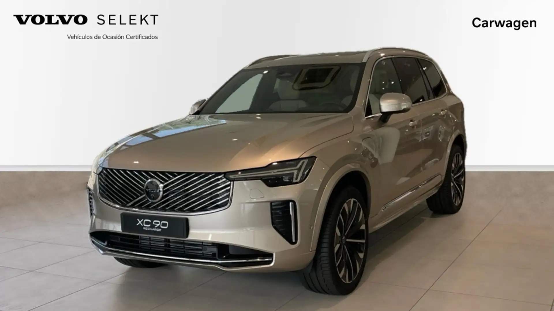 Volvo XC90 T8 Ultra Bright AWD Aut. Beige - 1