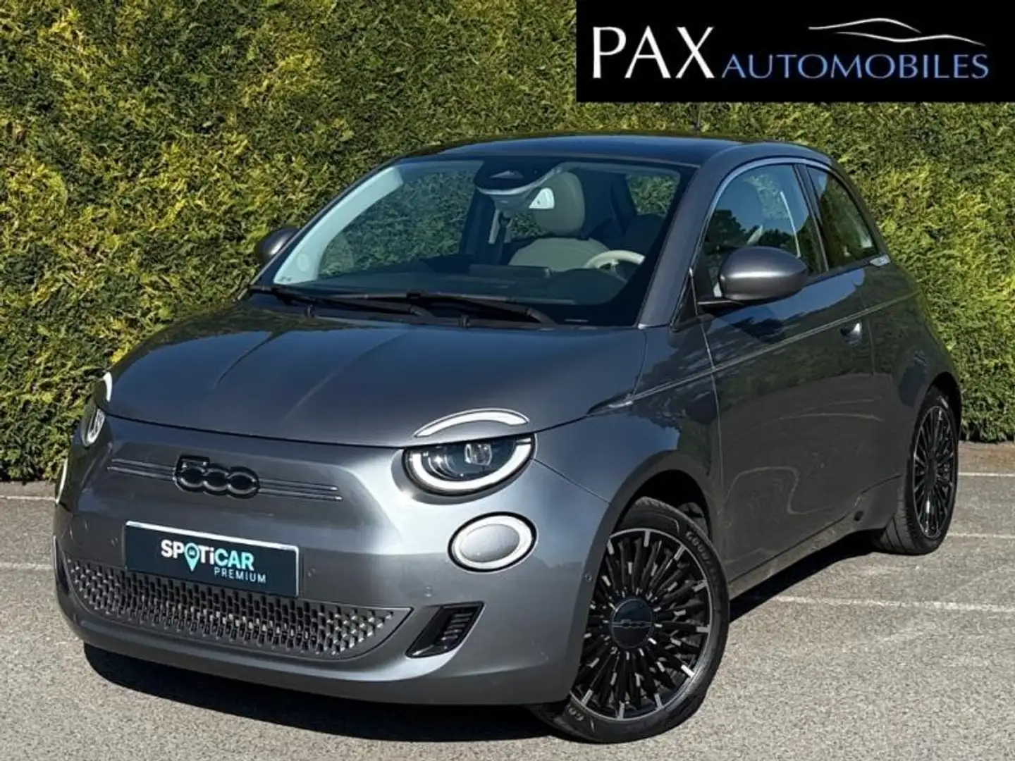 Fiat 500e e 118ch La Prima Gris - 1