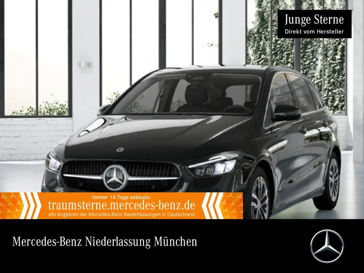 Mercedes-Benz B 180 PROGRESSIVE+AHK+LED+KAMERA+7G Schwarz - 1
