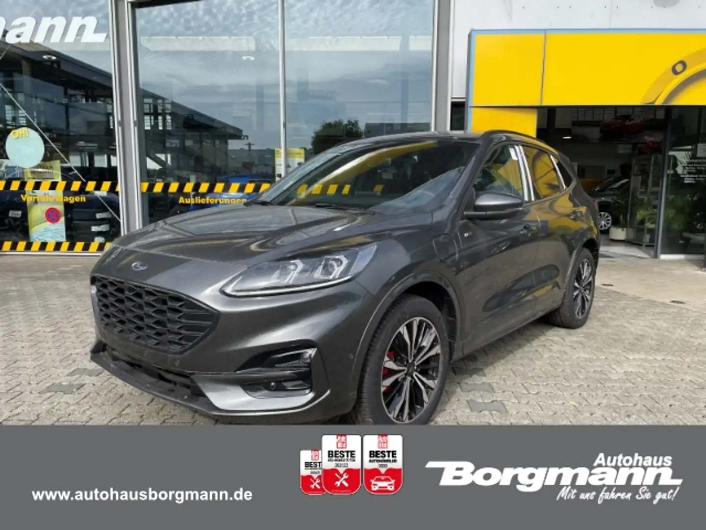 Ford Kuga Plug-In Hybrid ST-Line X 2.5 Panoramadach- B&O - N Grigio - 1