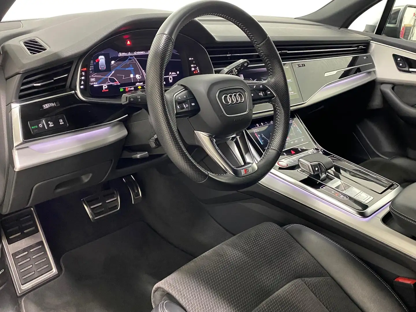 Audi Q7 SQ7 4.0 TDI SQ7 quattro Luchtvering ACC Trekhaak 2 Чорний - 2