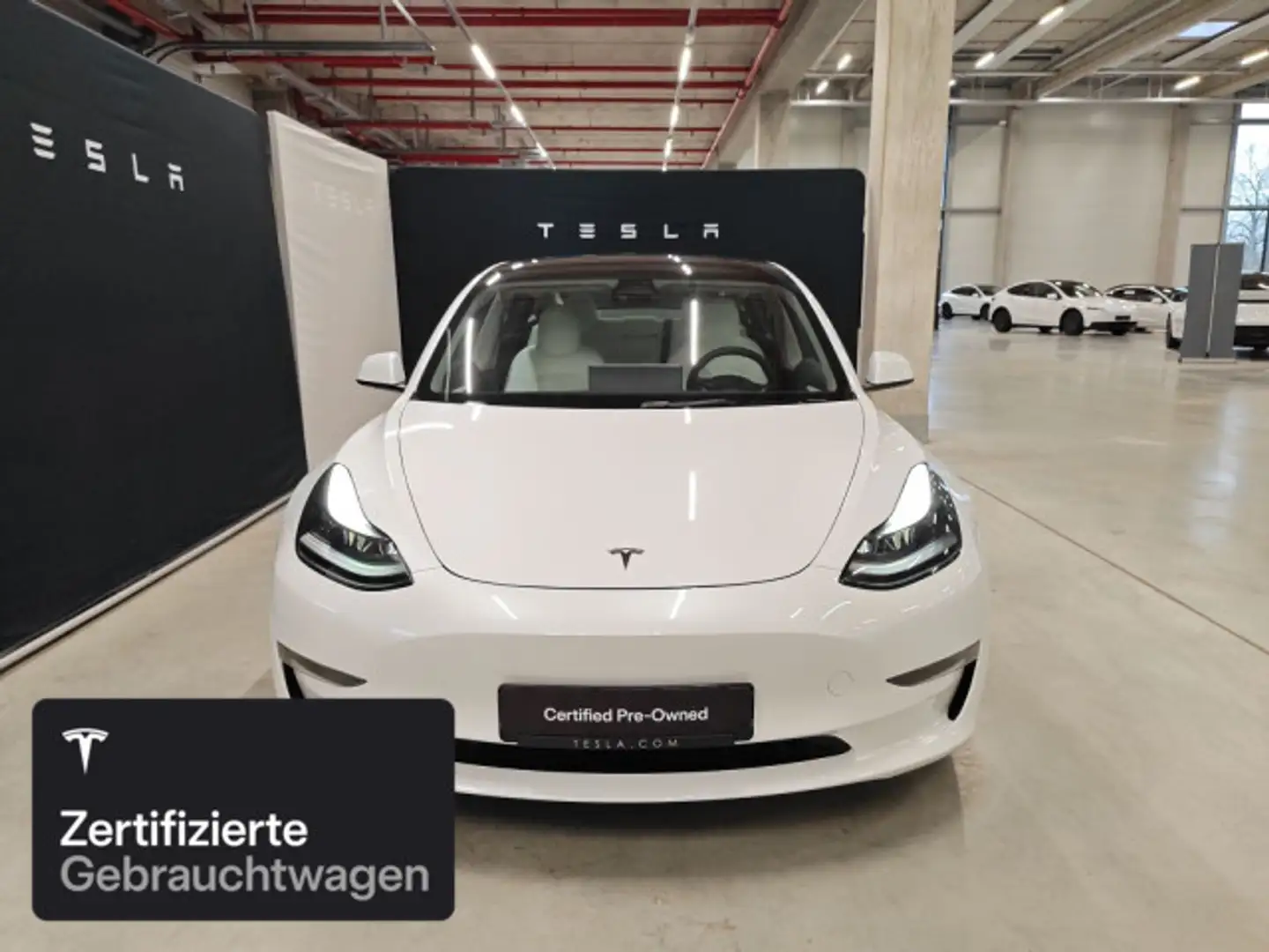 Tesla Model 3 Performance Weiß - 2