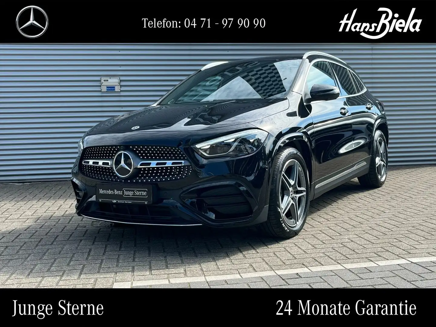Mercedes-Benz GLA 220 GLA 220 d 4M AMG Prem+/Pan/Bur/Multi/Dis/360/AHK Schwarz - 1