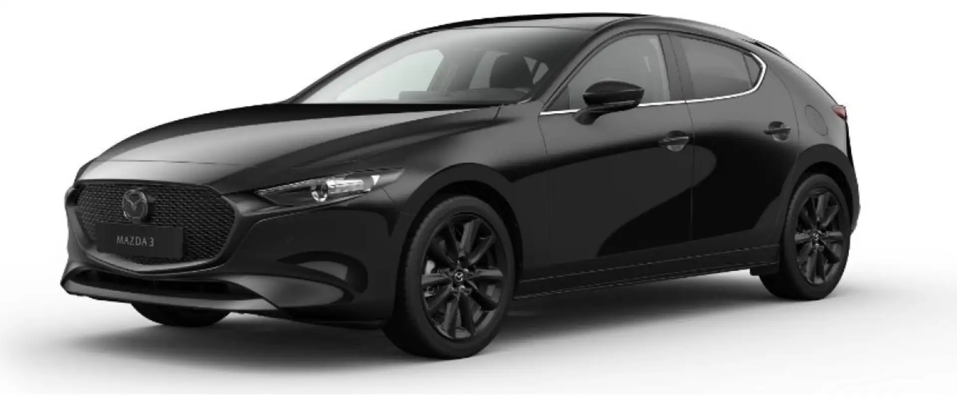 Mazda 3 Homura Automatik Navi*Klima*LED*Spurhalteassi* Schwarz - 1