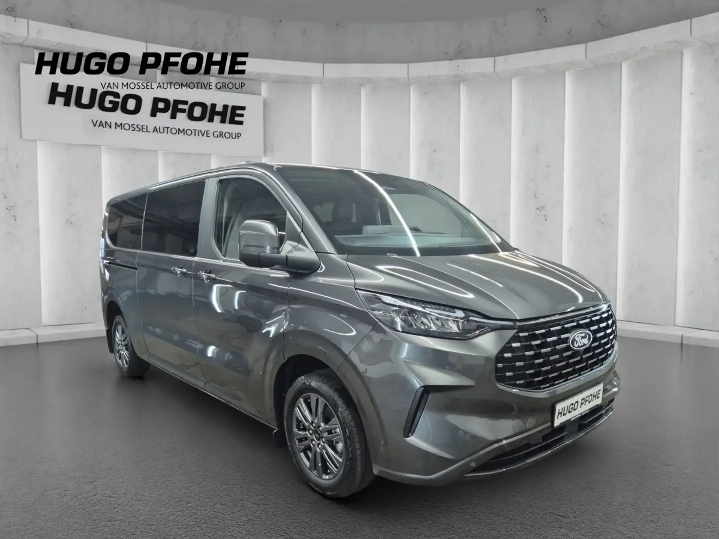 Ford Tourneo Custom 2.0 EcoBlue 320 L2 Titanium Grau - 2