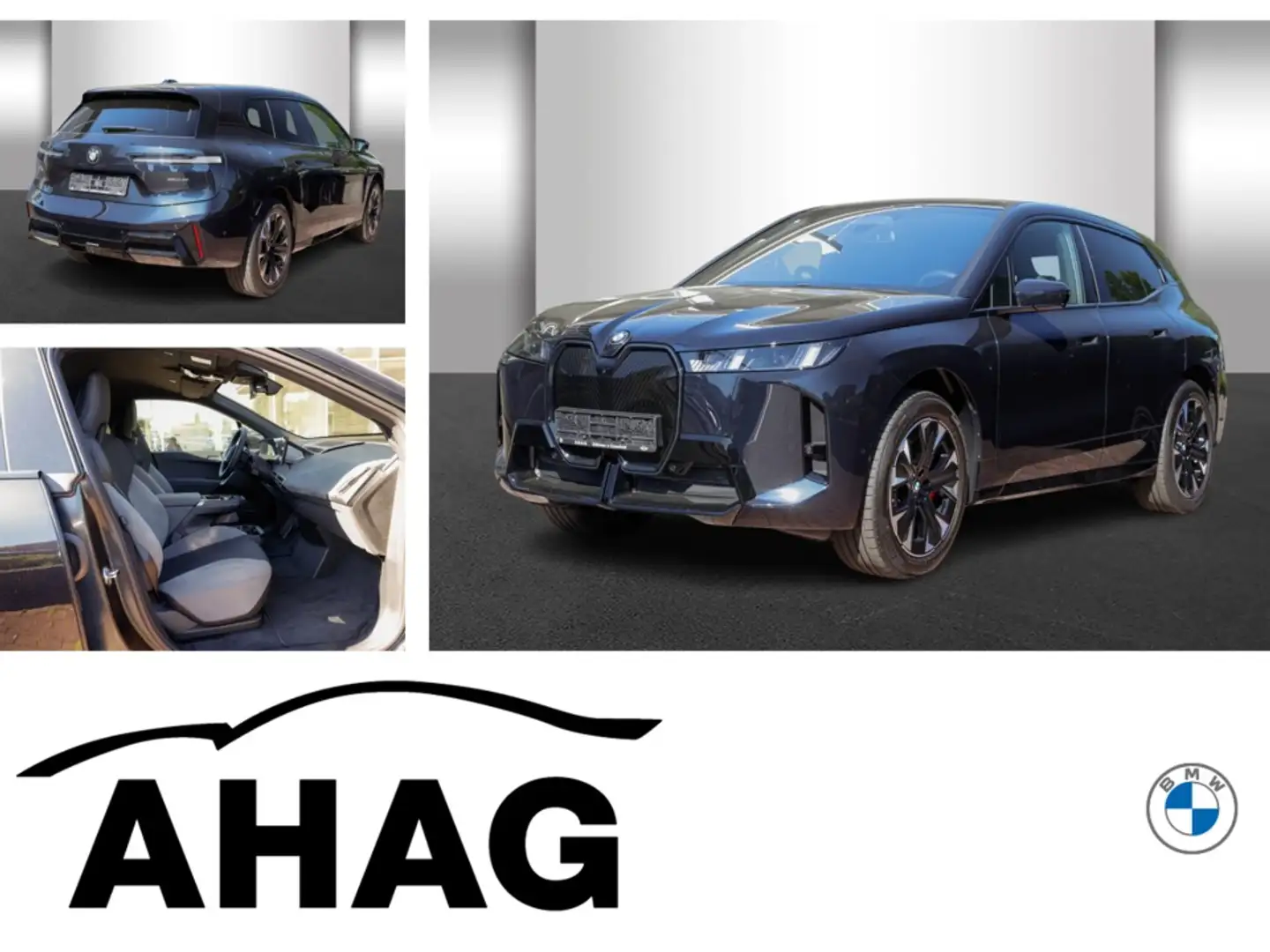 BMW iX xDrive45 M Sportpaket Innovationsp. AHK Schwarz - 1