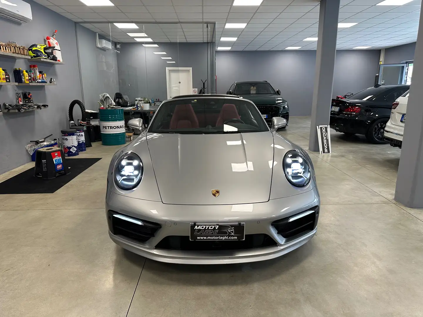 Porsche 911 911 VIII 992 Targa 3.0 4 auto Zilver - 2