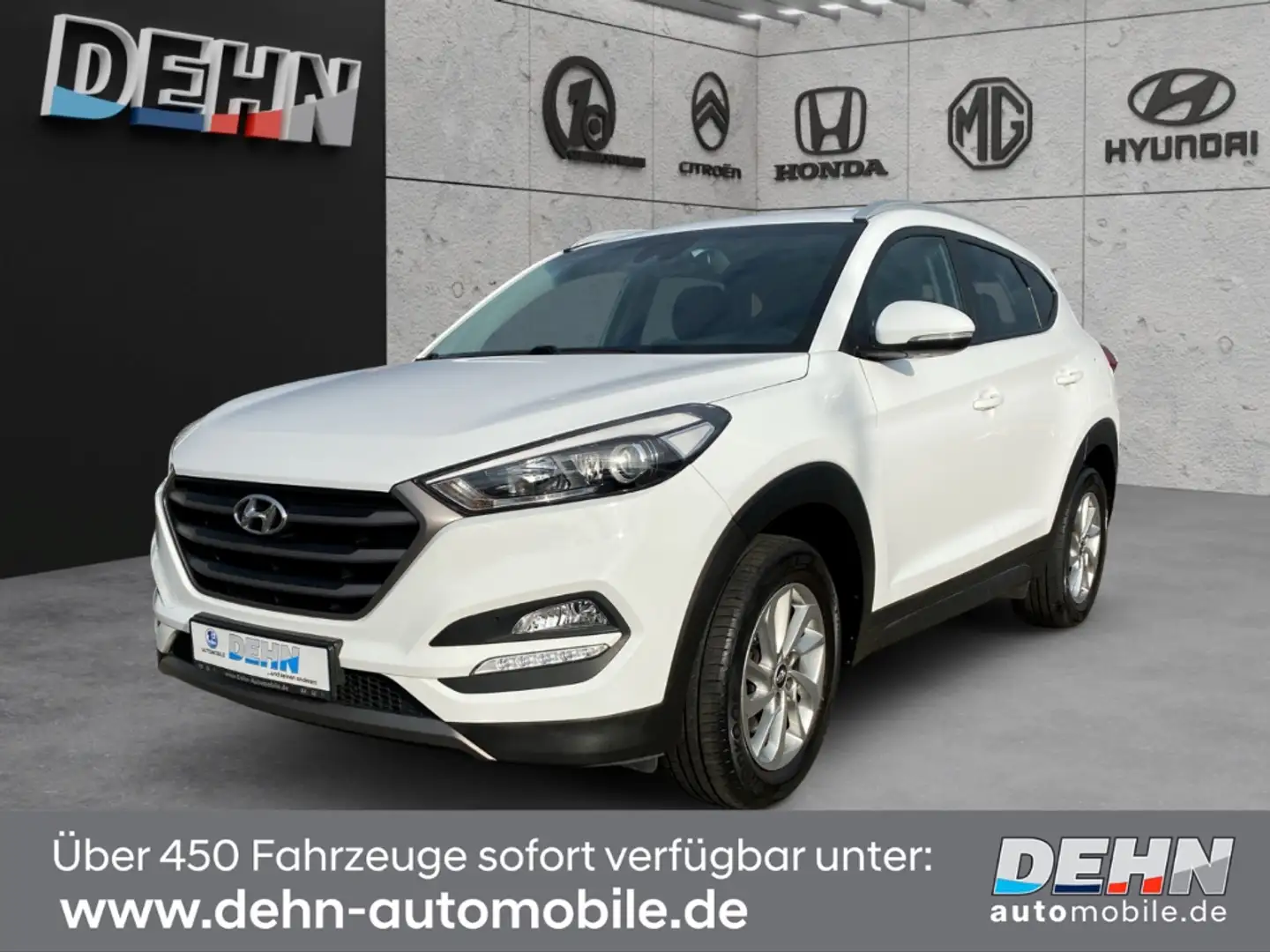 Hyundai TUCSON 1.6 T-GDi 4WD Intro Edition Blanc - 2