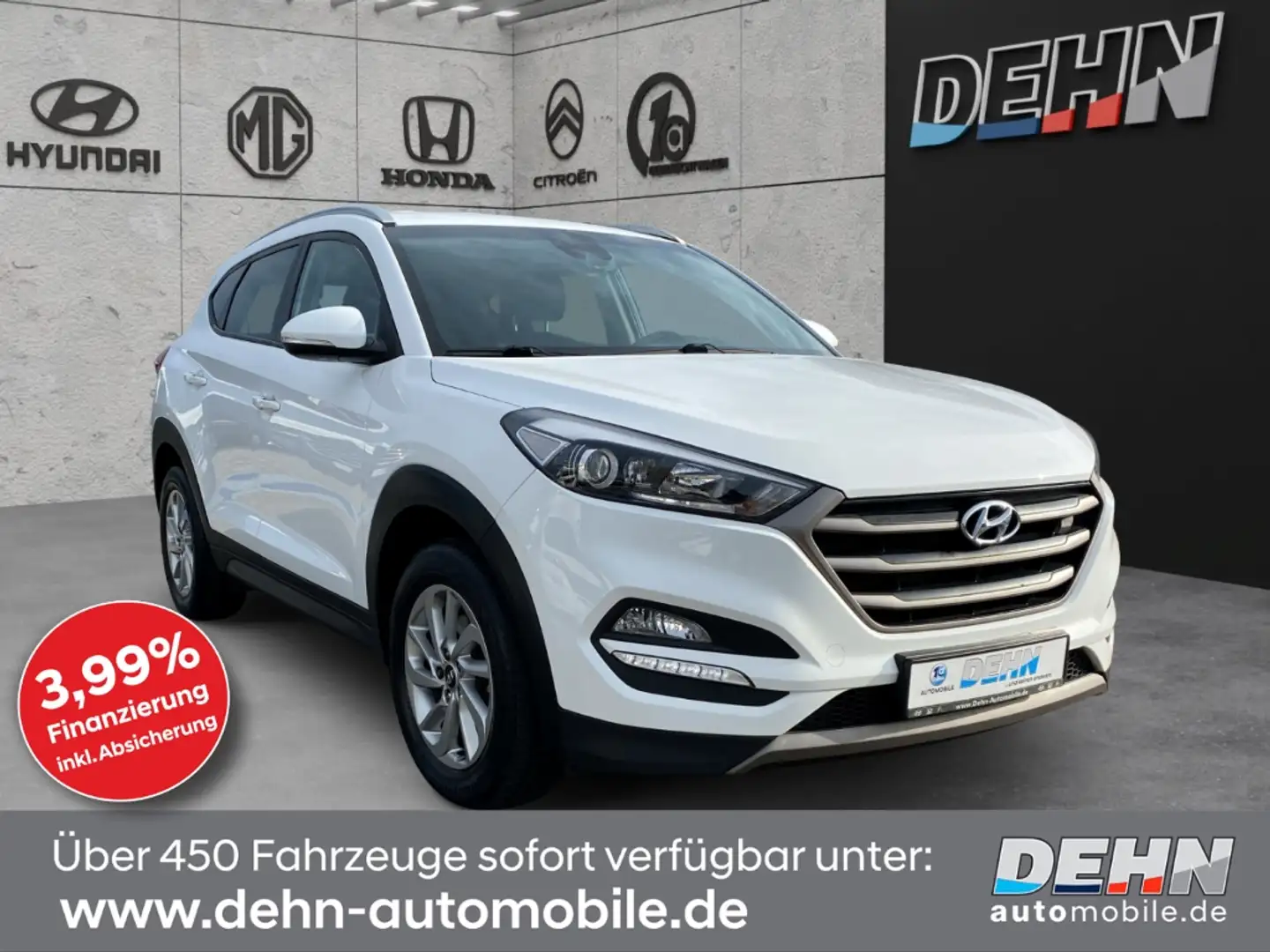 Hyundai TUCSON 1.6 T-GDi 4WD Intro Edition Blanc - 1