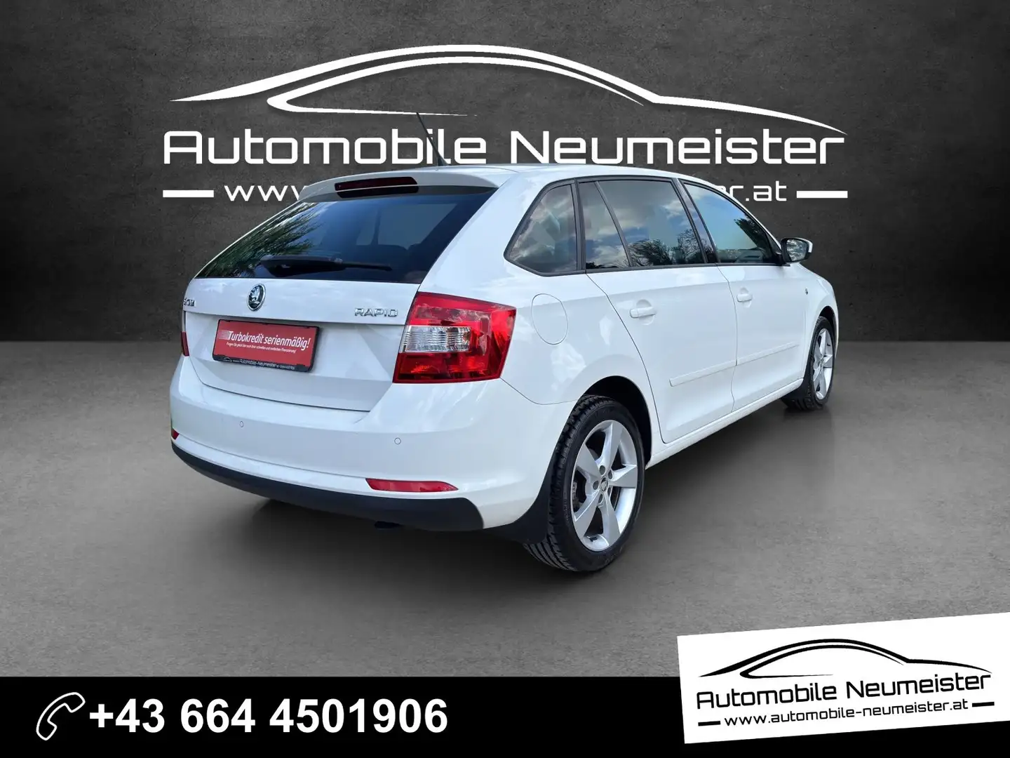 Skoda Rapid/Spaceback Ambition| 1,2 TSI IKlimaautomatik|PDC|Sitzheizung Weiß - 2
